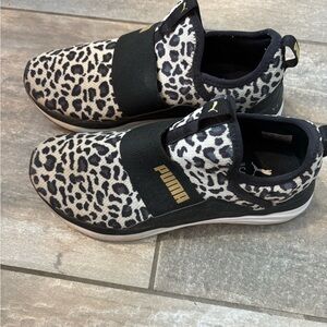 Puma Leopard Print Sneakers